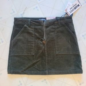 NEW corduroy skirt size 9